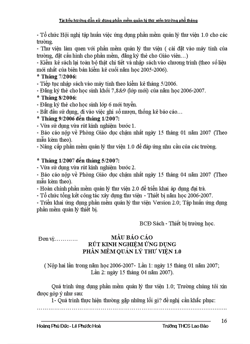 image for page Huong dan su dung phan mem QLTV