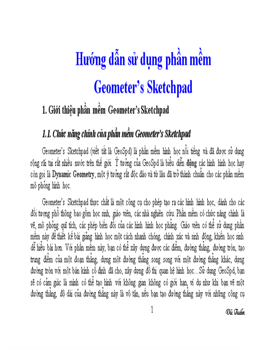 image for page Hướng dẫn sử dụng phần mềm Sketchpad