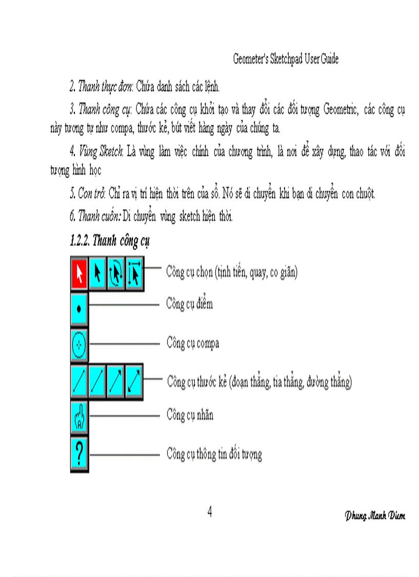 image for page Hướng dẫn sử dụng phần mềm Sketchpad
