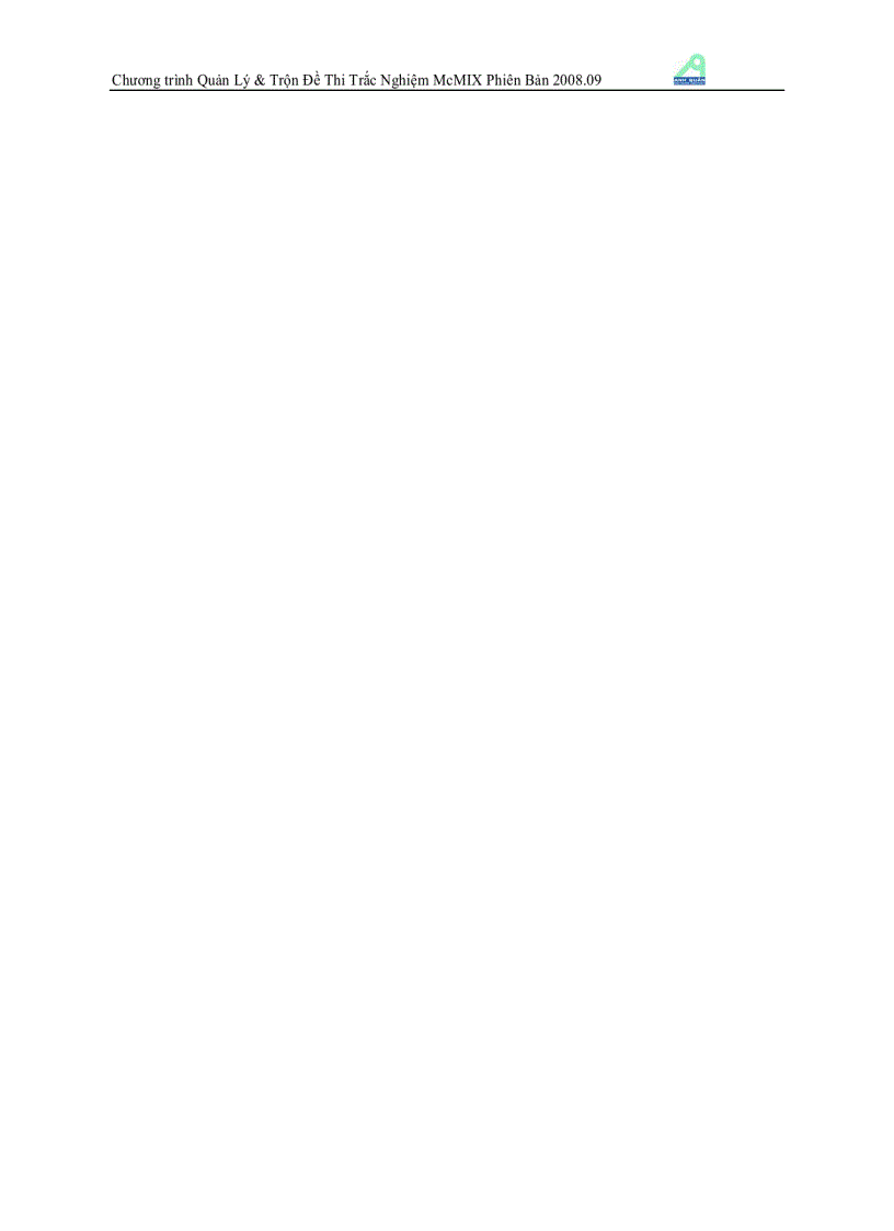 image for page Hướng dẫn sử dụng phàn mềm trắc nghiệm tốt nhất McMix