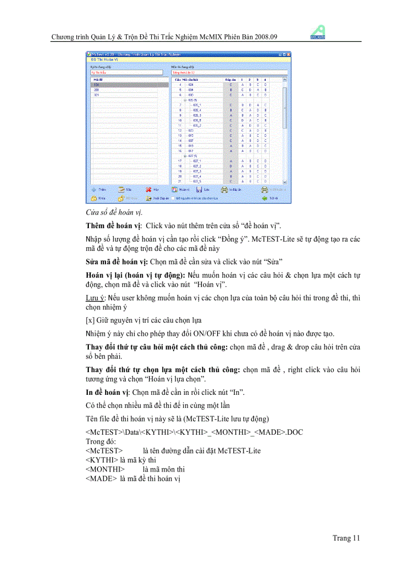 image for page Hướng dẫn sử dụng phàn mềm trắc nghiệm tốt nhất McMix