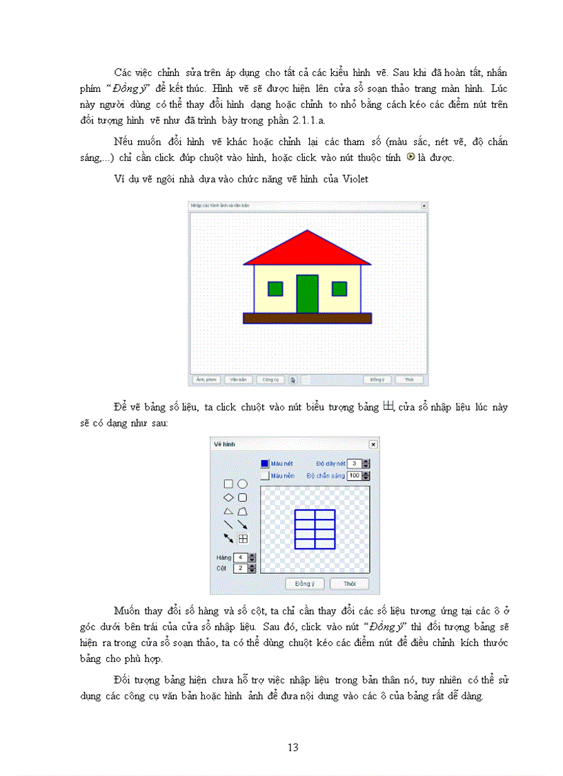 image for page Hướng dẫn sử dụng phần mềm Violet