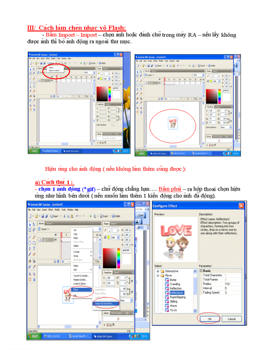 image for page Huong dan su dung PM Flash Sothink SWF Quicker 30
