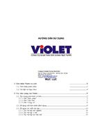 Hướng dẫn sử dụng PM Violet