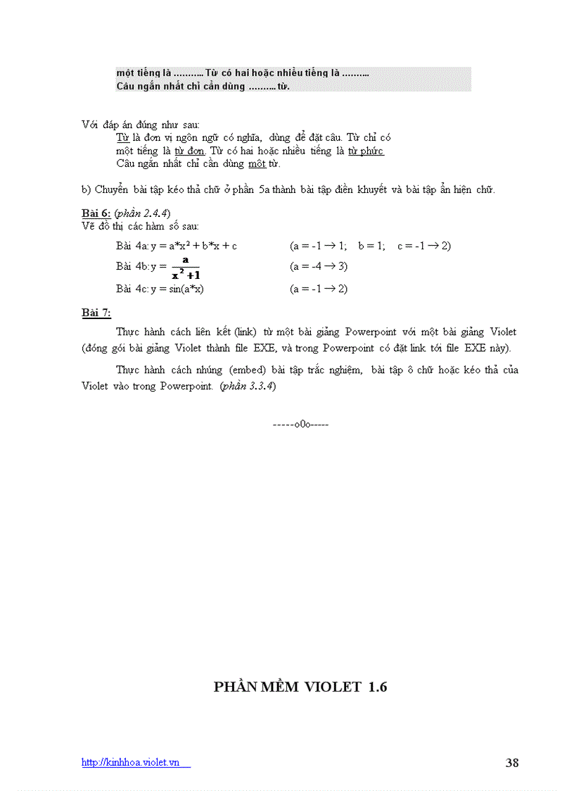 image for page Hướng dẫn sử dụng PM Violet