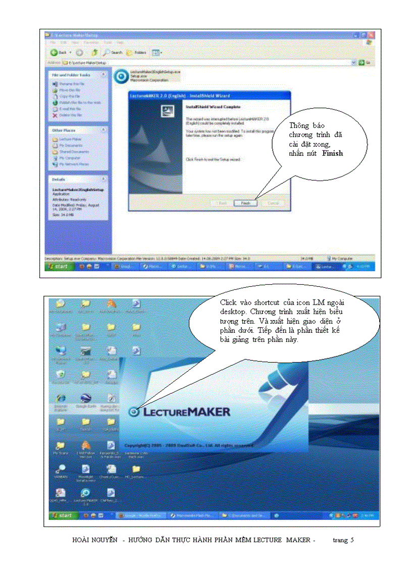 image for page Hướng dẫn sử dụng PM Lecture Maker