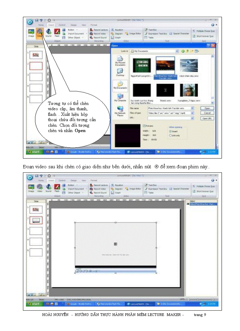 image for page Hướng dẫn sử dụng PM Lecture Maker
