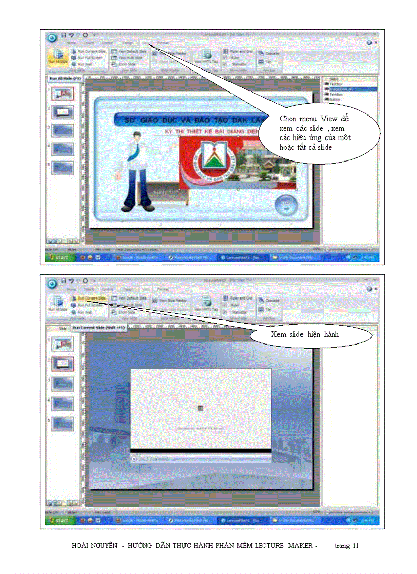 image for page Hướng dẫn sử dụng PM Lecture Maker