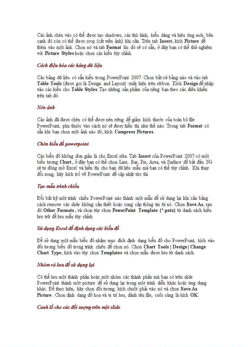 image for page Hướng dẫn sử dụng Power point từ A đến Z