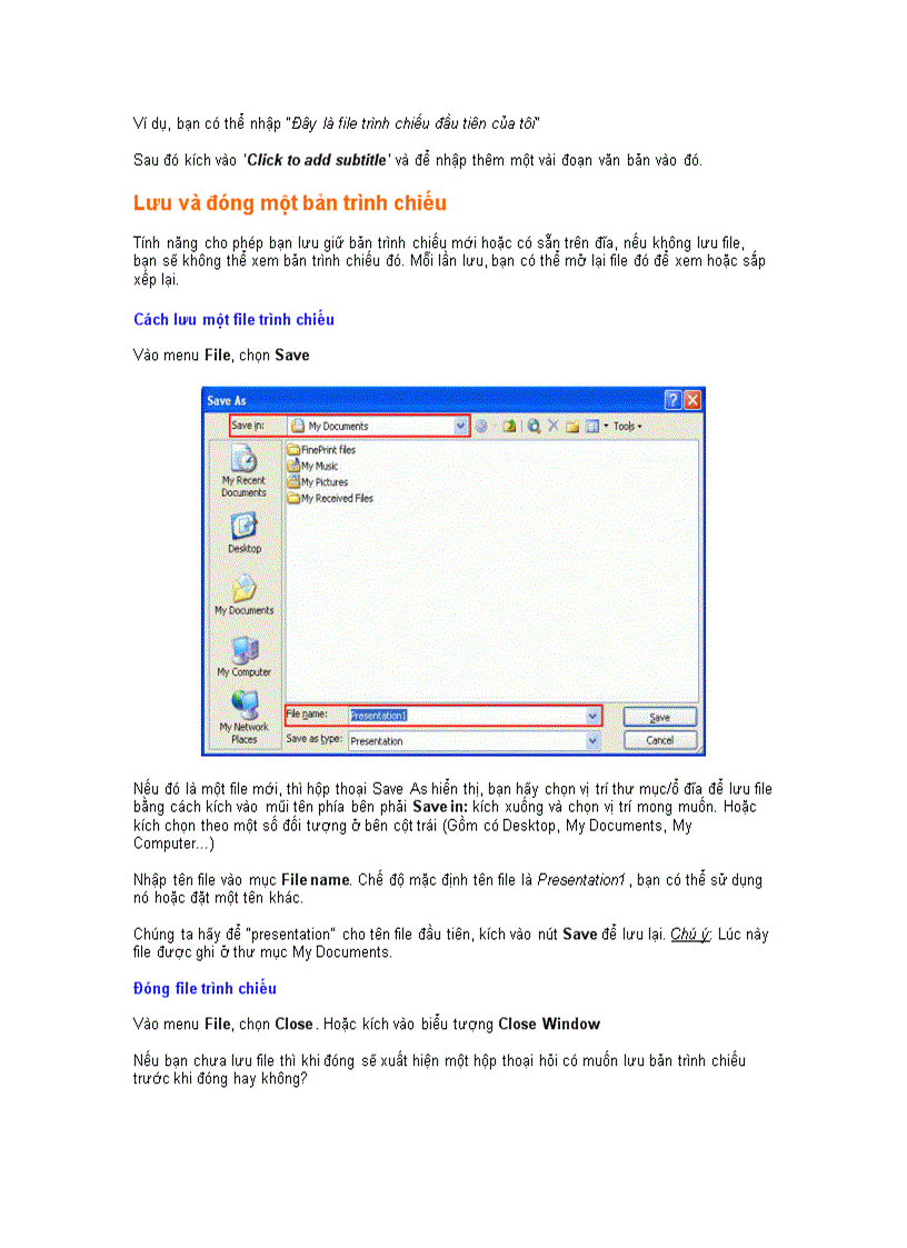 image for page Hướng dẫn sử dụng Power point từ A đến Z
