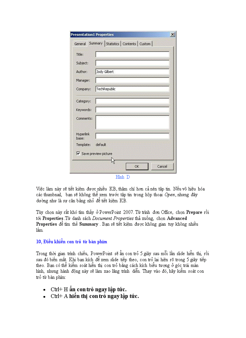 image for page Hướng dẫn sử dụng Power point từ A đến Z