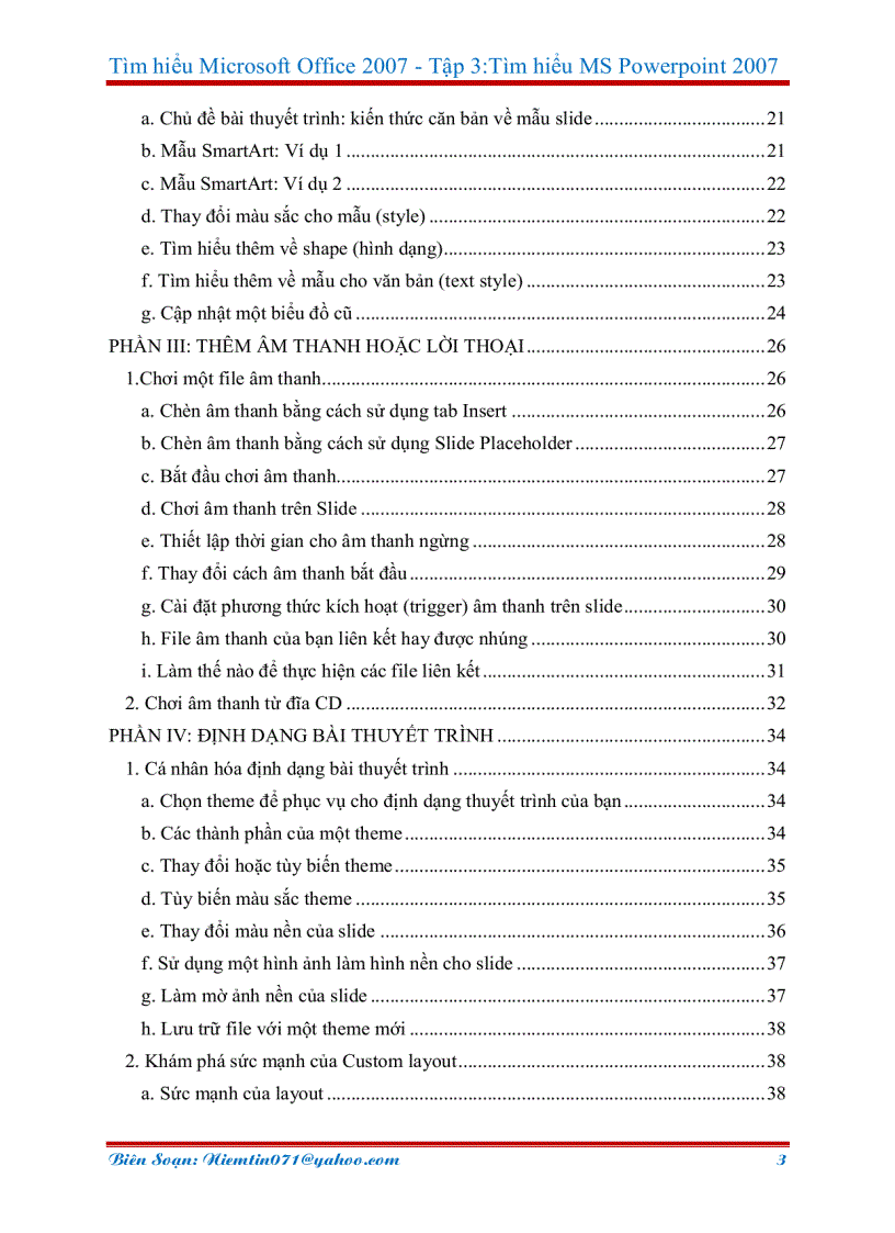 image for page Hướng dẫn sử dụng powerpoint 2007