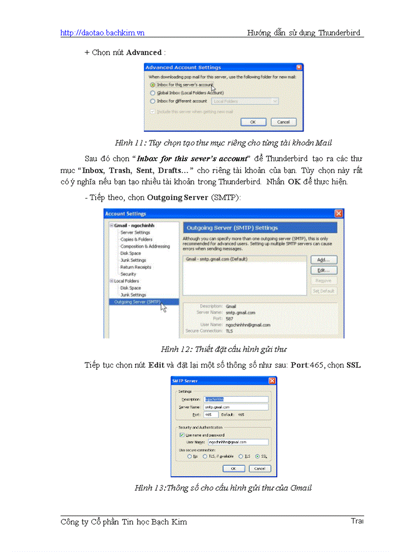 image for page Hướng dẫn sử dụng Thunderbird