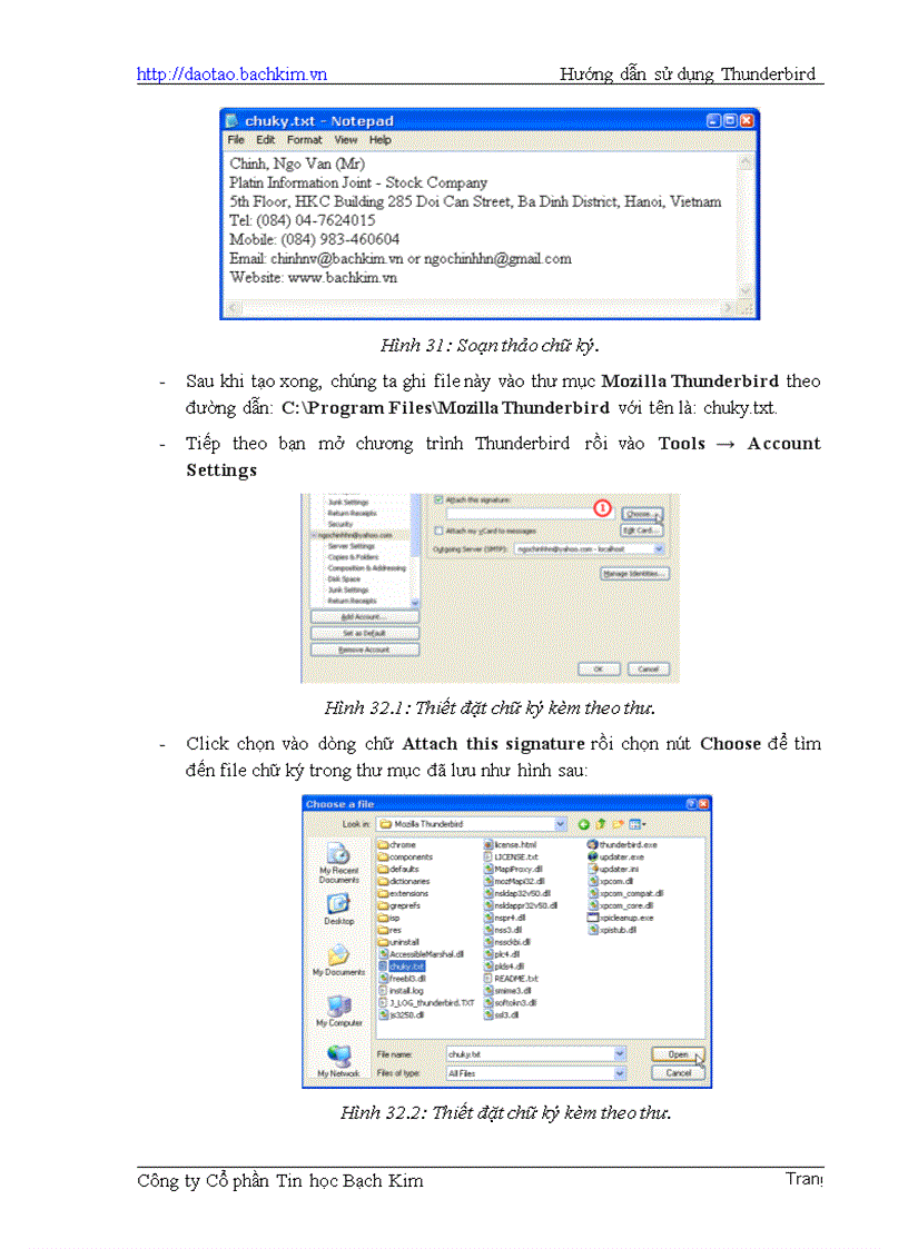 image for page Hướng dẫn sử dụng Thunderbird
