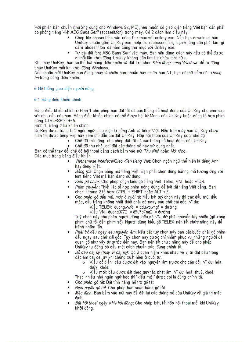 image for page Hướng dẫn sử dụng UniKey 3