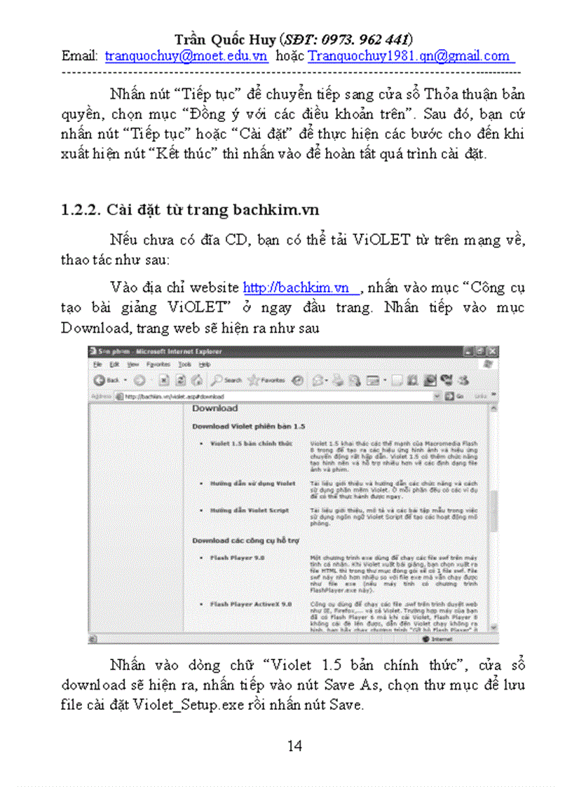 image for page Huong dan su dung violet 1 7 chuan
