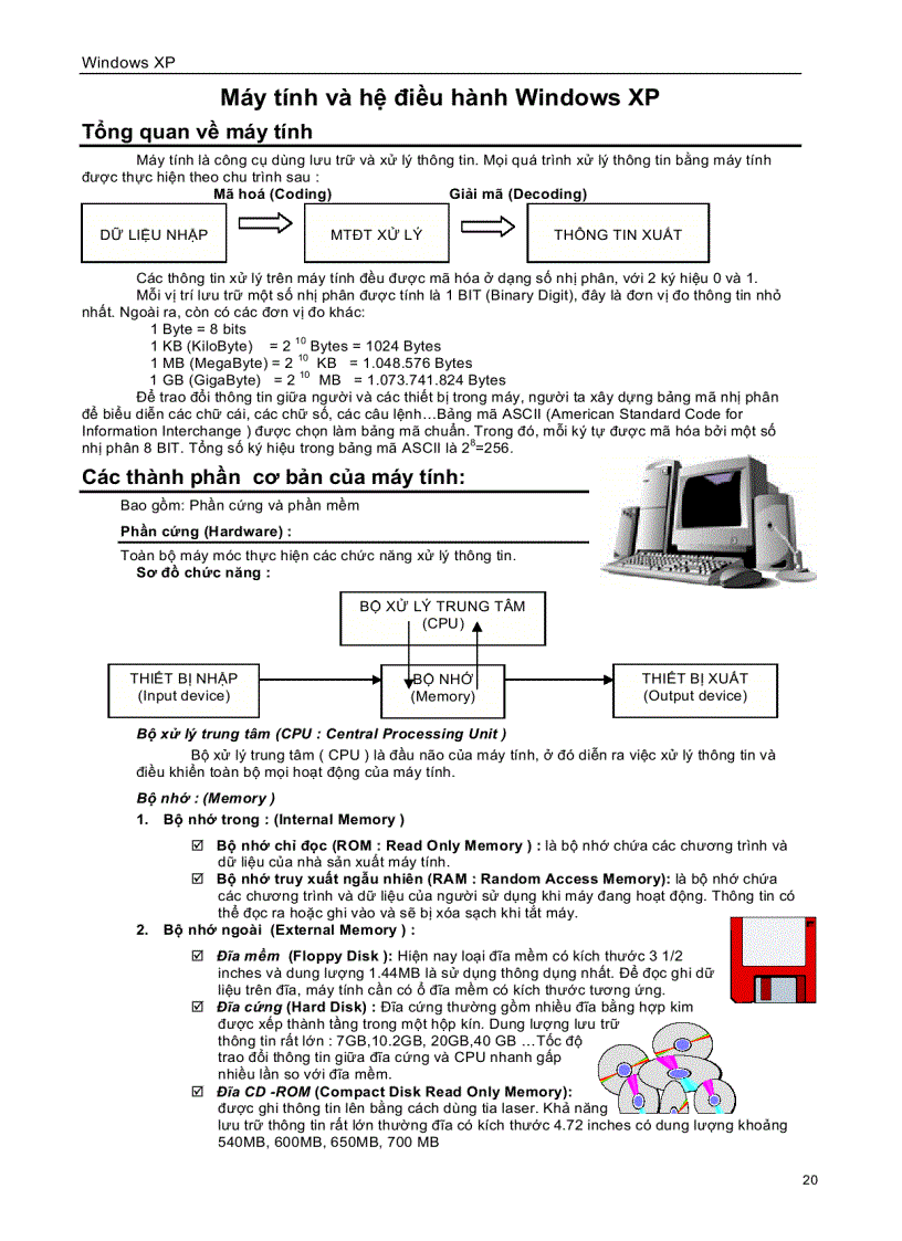 Hướng dẫn sử dụng winxp