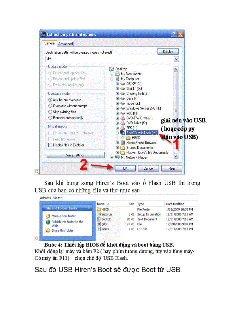image for page Huong dan tao dia boot tren usb