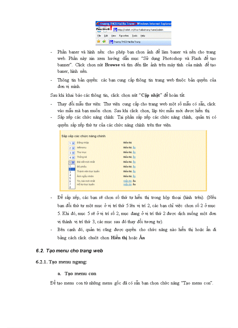 image for page Hướng dẫn tạo website rieng