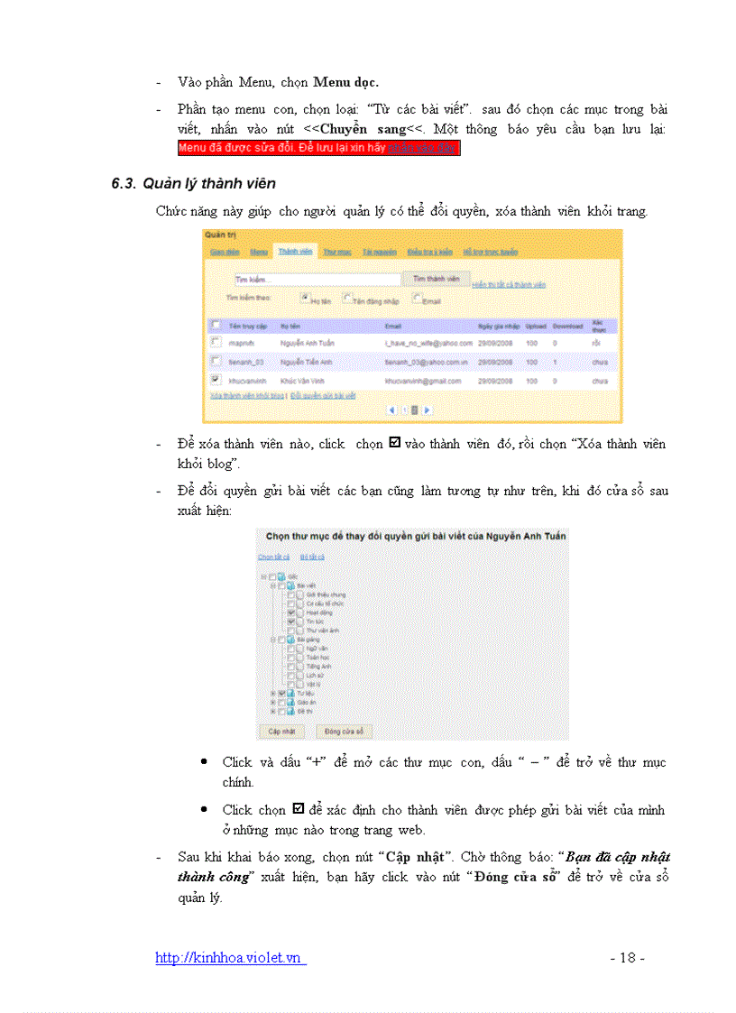 image for page Hướng dẫn tạo Website trên Violet