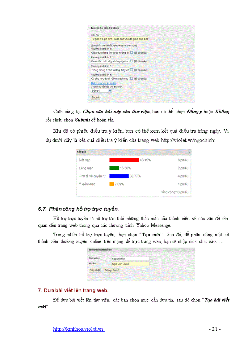 image for page Hướng dẫn tạo Website trên Violet