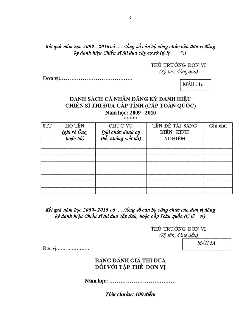 image for page Huong dan thi dua nam hoc 2009 2010