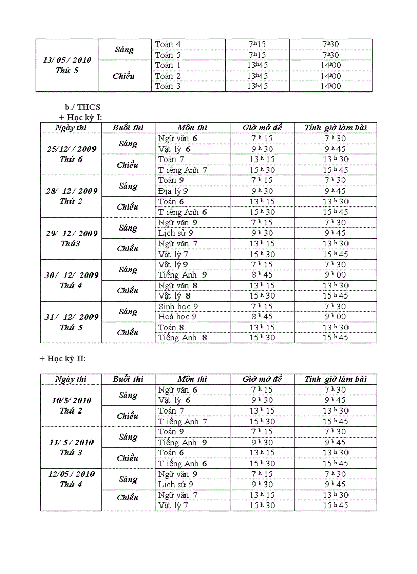 image for page Hướng dẫn thi học kỳ