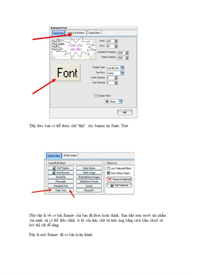 image for page Hướng dẫn thiết kế Banner với Flash Website Design