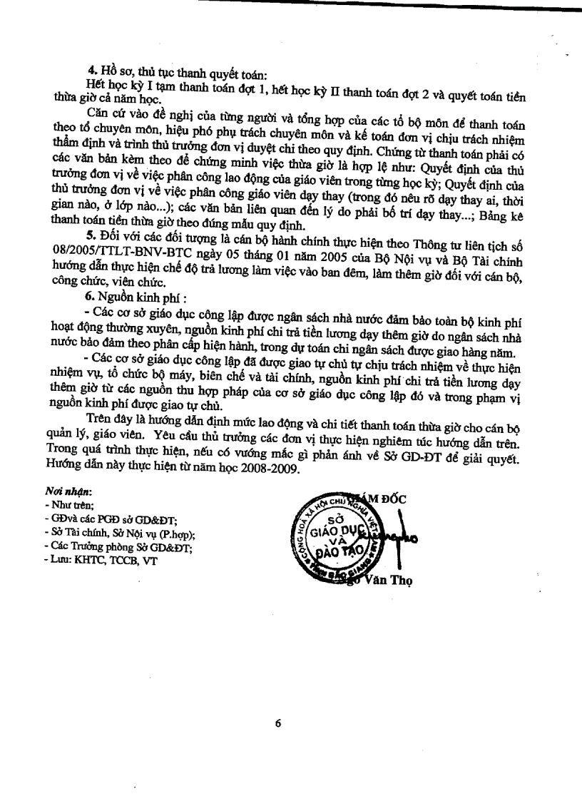 image for page Hướng dẫn thừa giờ từ năm học 2008 2009