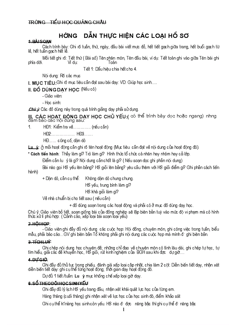 image for page Hướng dẫn thực hiện các loại hồ sơ