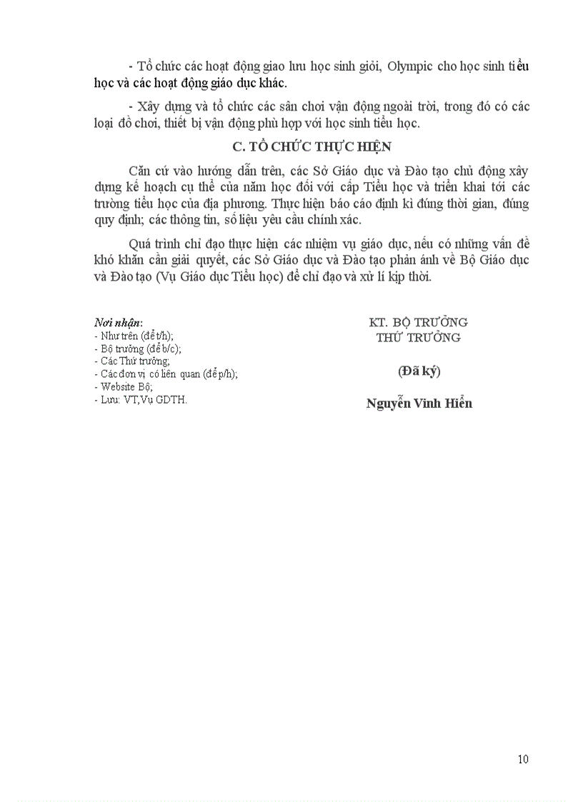 image for page Huong dan thuc hien nhiem vu GDTH của Bo GD