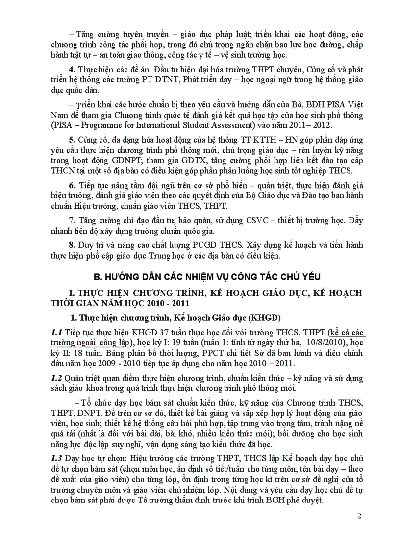 image for page Hướng dẫn thực hiện nhiệm vụ giáo dục trung học