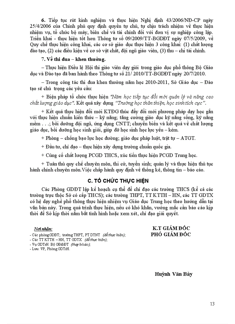 image for page Hướng dẫn thực hiện nhiệm vụ giáo dục trung học