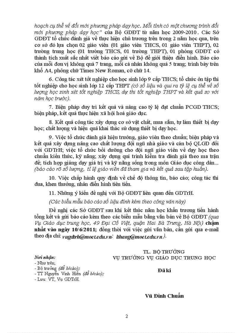 image for page Hướng dẫn tổng kết năm học 2010 2011