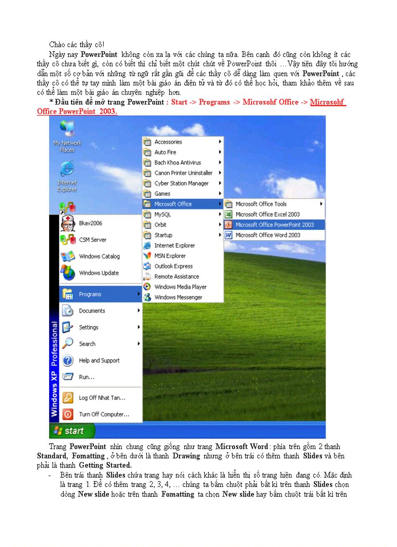 image for page Huong dan tu hoc PowerPoint