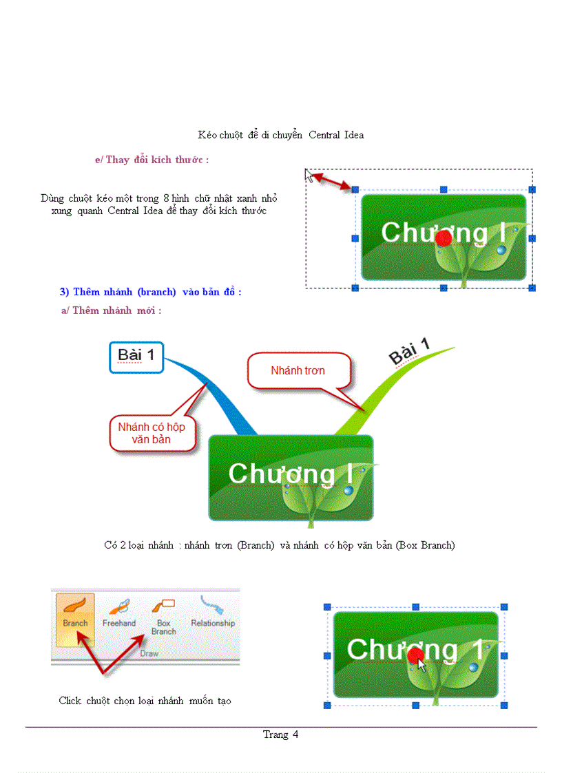 image for page Huong dan ve ban do tu duy PM imindmap 5