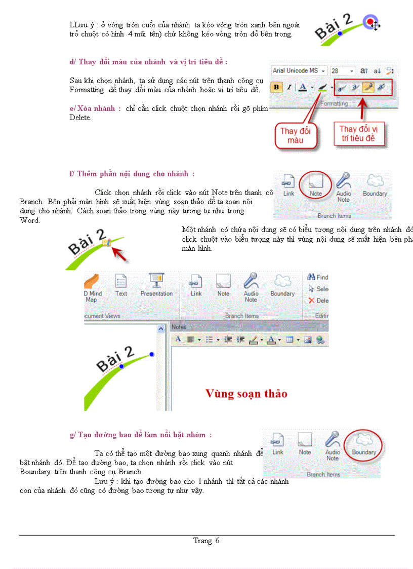 image for page Huong dan ve ban do tu duy PM imindmap 5