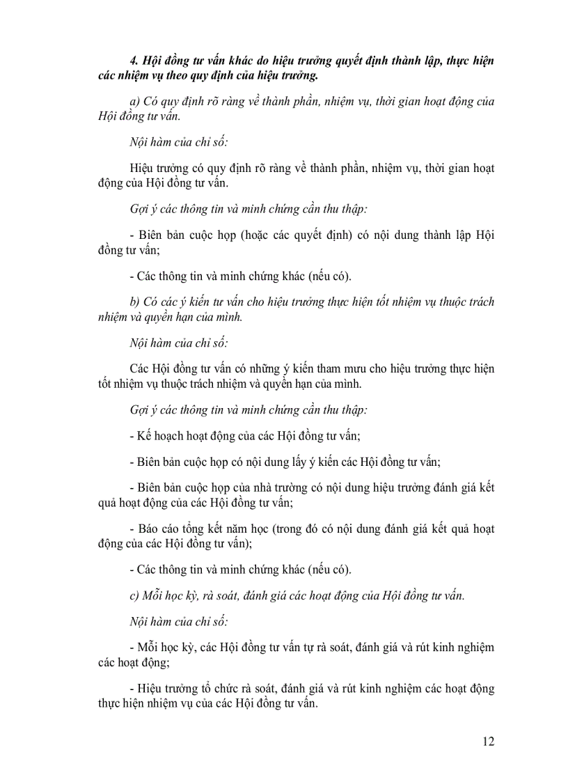 image for page Hướng dẫn xác định nội hàm tìm thông tin và minh chứng để đánh giá chất lượng giáo dục trường THCS