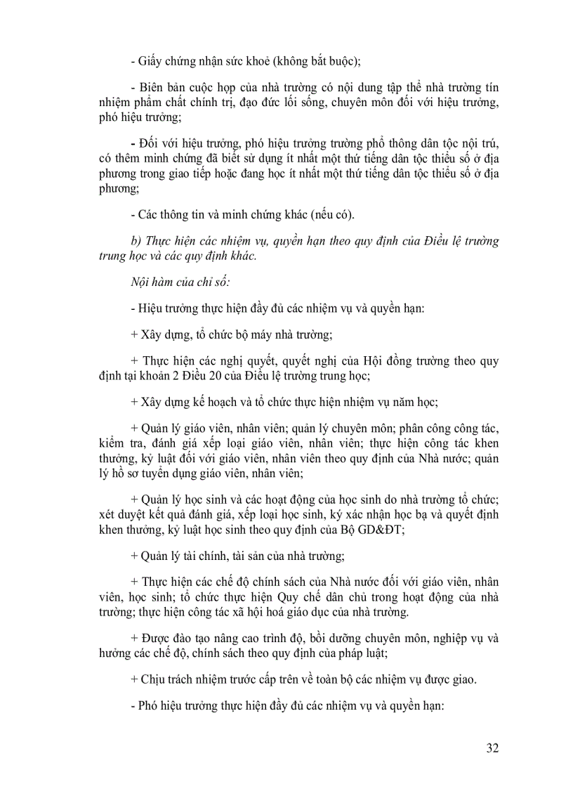 image for page Hướng dẫn xác định nội hàm tìm thông tin và minh chứng để đánh giá chất lượng giáo dục trường THCS