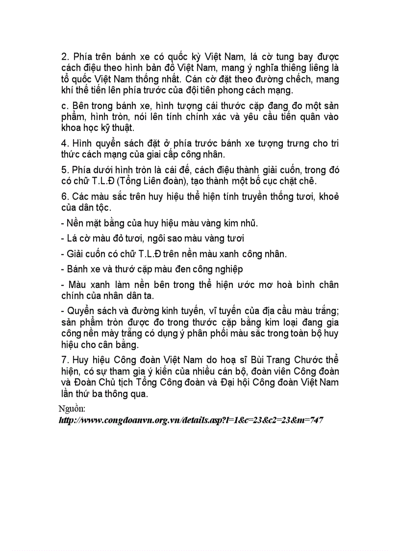 image for page Huy hiệu Công Đoàn Việt Nam