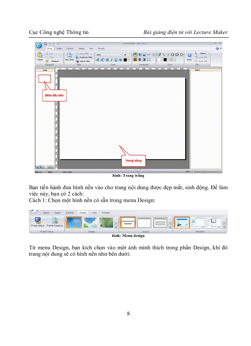 image for page Hướng Dẫn Sử Dụng Lecture Maker 2 0 1