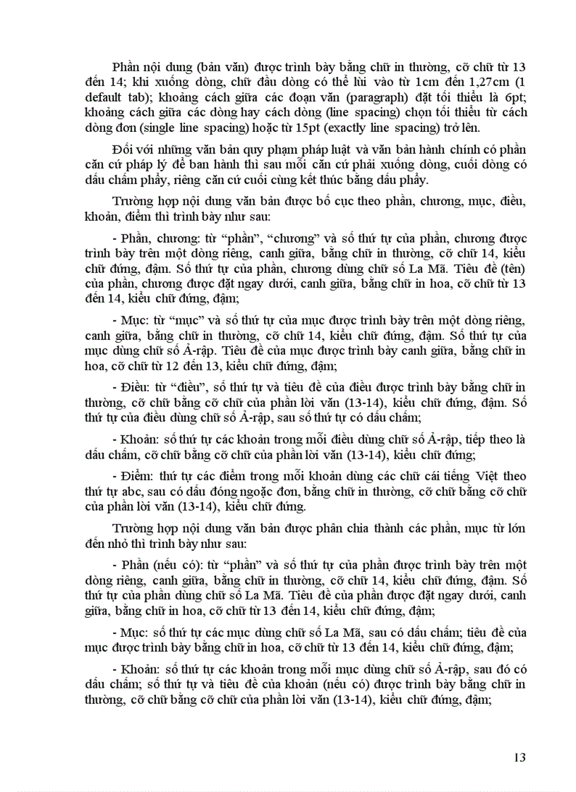 image for page Hướng dẫn trình bày văn bản 1