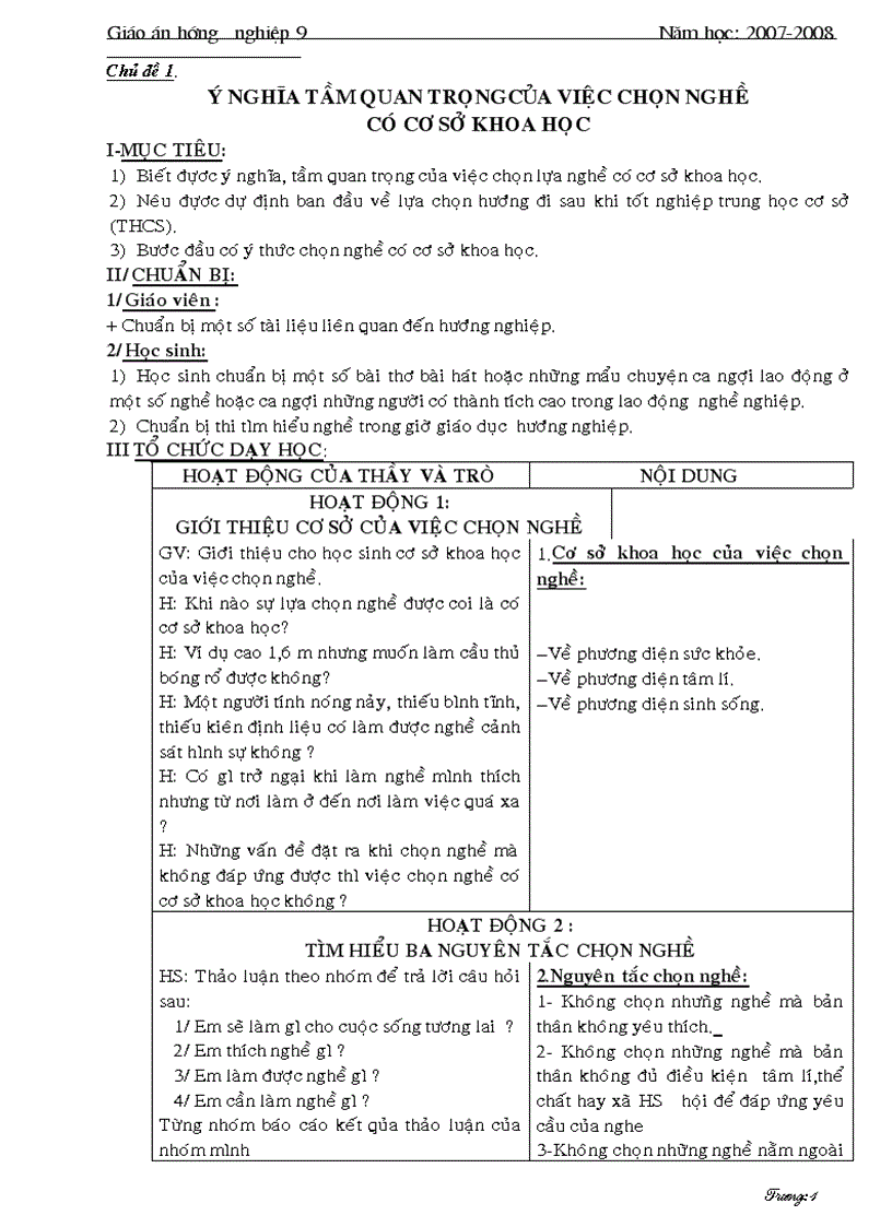 image for page Hướng nghiệp 9 1