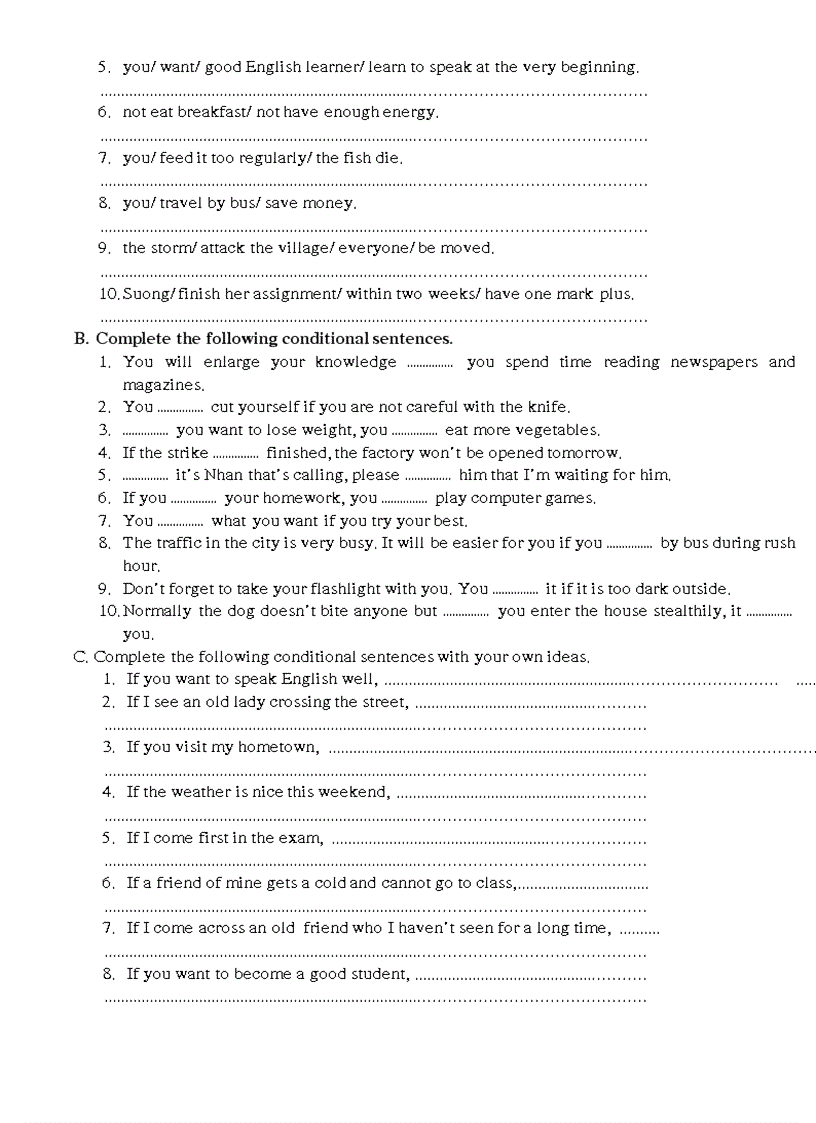 image for page If clauses