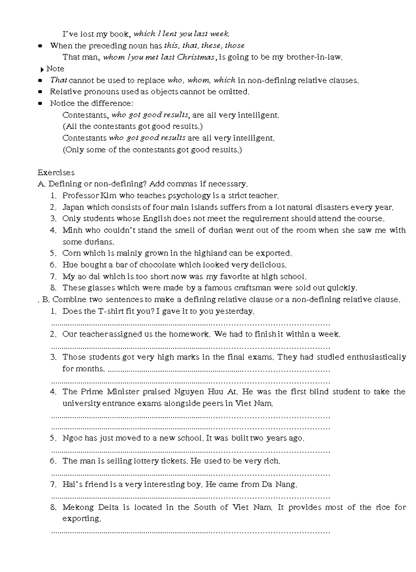 image for page If clauses