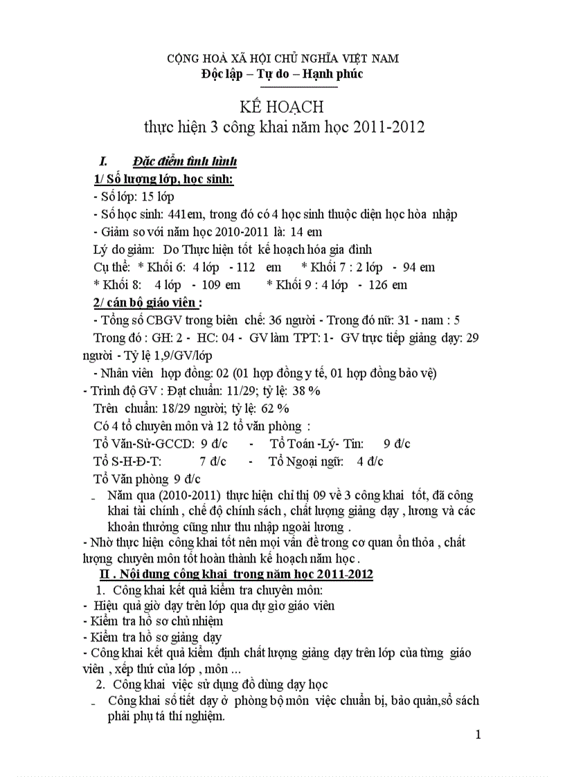 image for page Kế hoạch 3 công khia năm học 2011 2012