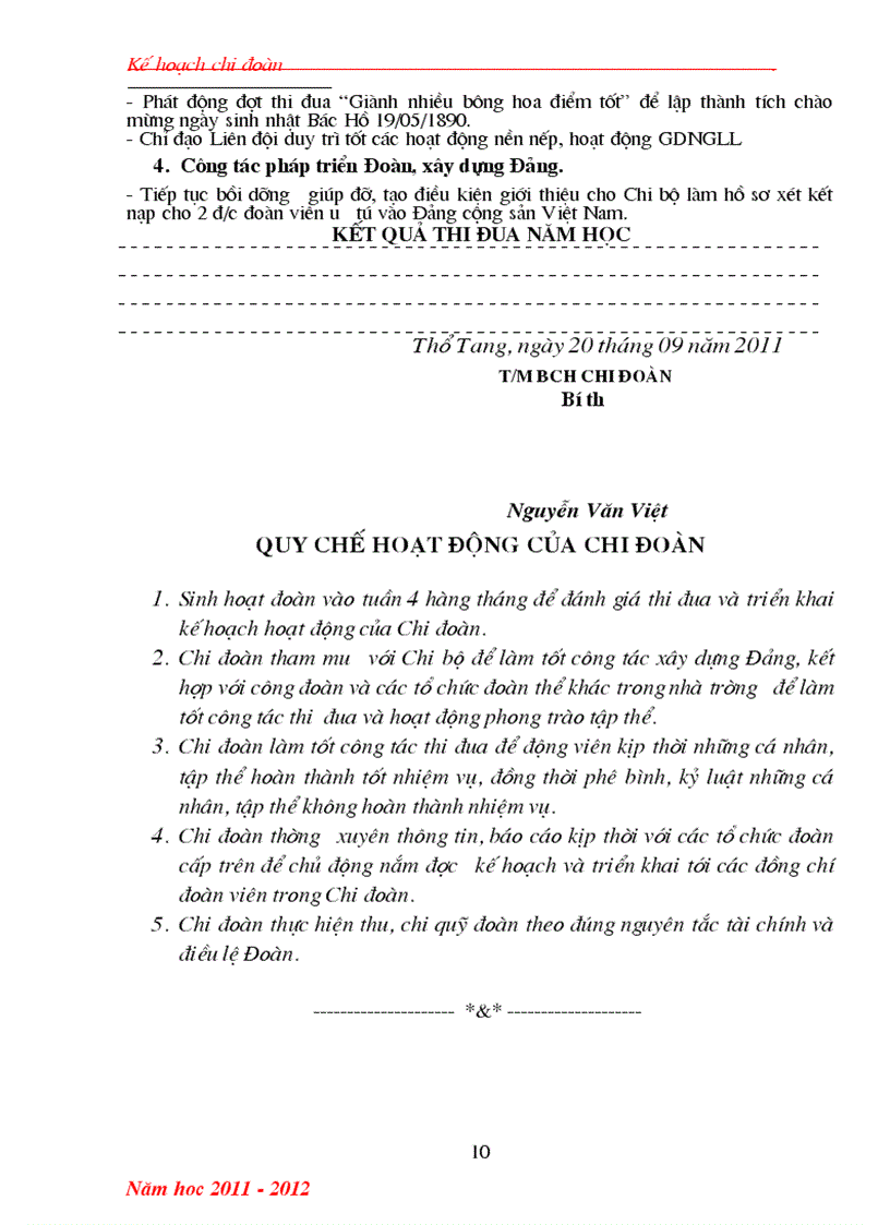 image for page Ke hoach chi doan 2011 2012