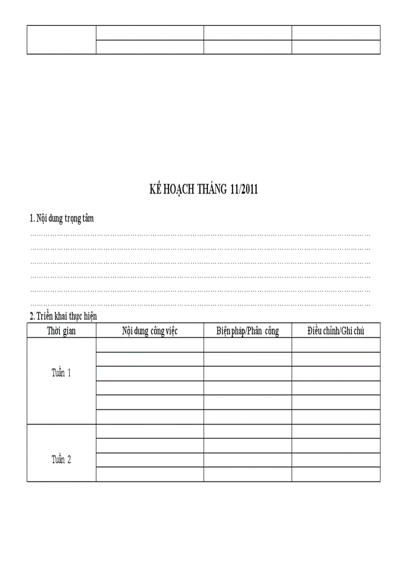 image for page Ke hoạch chủ nhiệm 2011