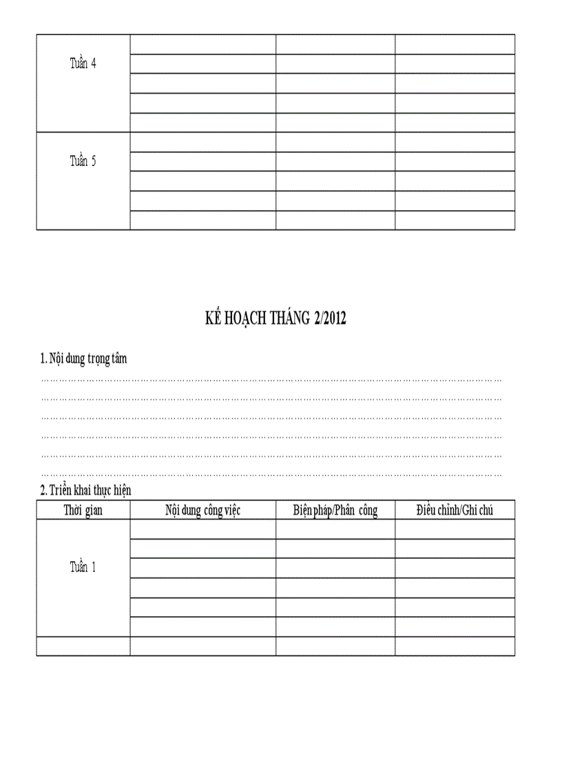 image for page Ke hoạch chủ nhiệm 2011