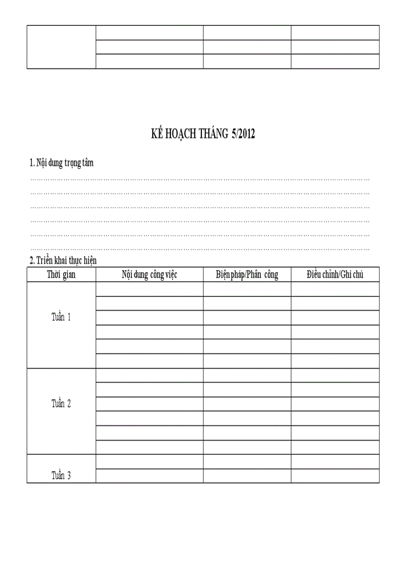 image for page Ke hoạch chủ nhiệm 2011